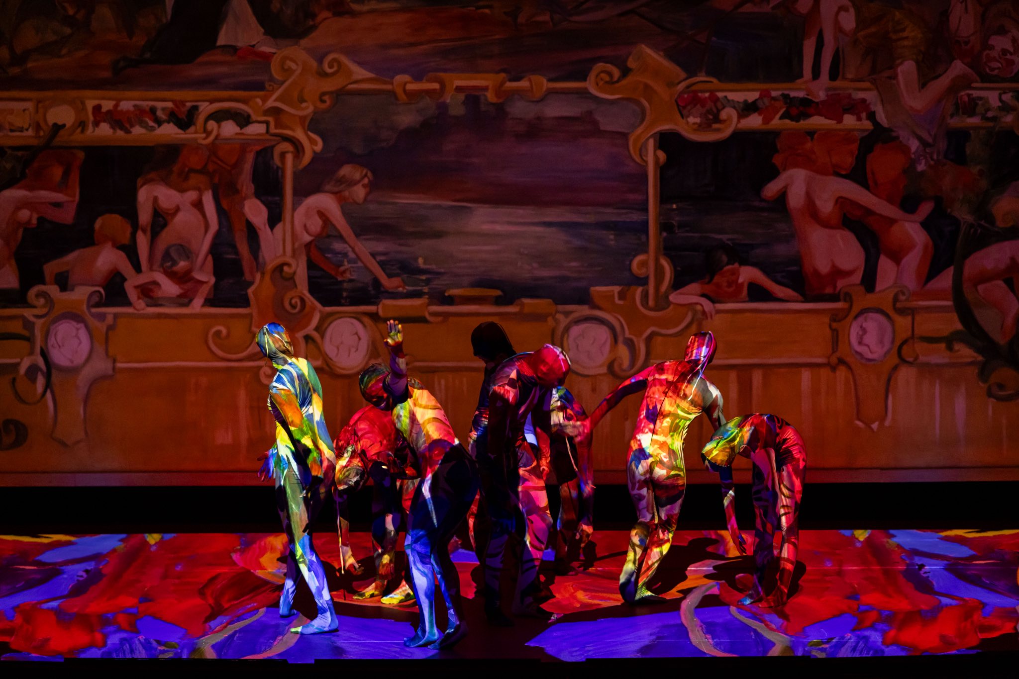  율리우시 스워바츠키 극장에서 열린 연극 ‘채식주의자(Wegetarianka)’ 공연 모습 