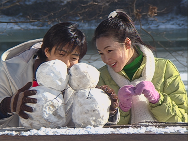 일본 내 첫 한류 붐을 일으켰던 ‘겨울연가’ 중 한 장면