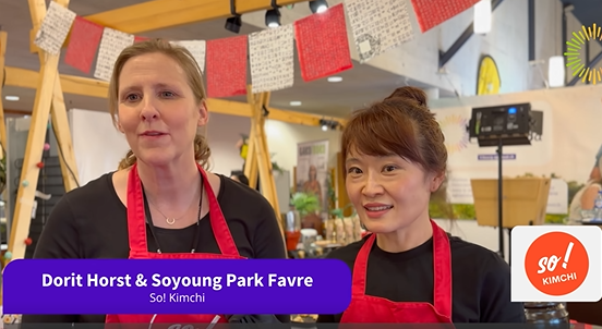 스위스 미식 박람회 '구에트 테루아 2025(Goûts et Terroirs 2025)'에 소개된 로컬 푸드 업체 '쏘! 김치(So! Kimchi)' 공동 대표 인터뷰 