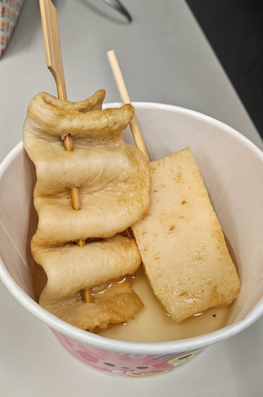 백종원과의 협업으로 출시된 세븐일레븐의 신제품 한국식 어묵