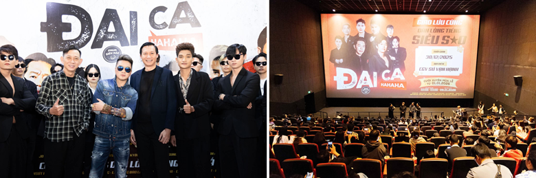  트남 현지 더빙에 참여한 '보스(Đại Ca Ha Ha Ha)' 배우들 - 출처: 제작사 캉 미디어(Khang Media)의 페이스북 웹페이지