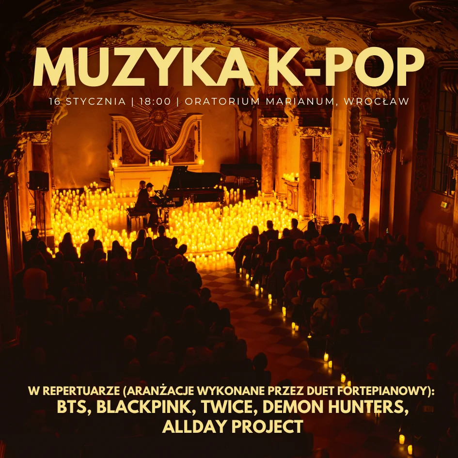  1월 31일 문화과학궁전(Pałac Kultury i Nauki)에서 열릴 '케이팝 클래식' 피아노 콘서트