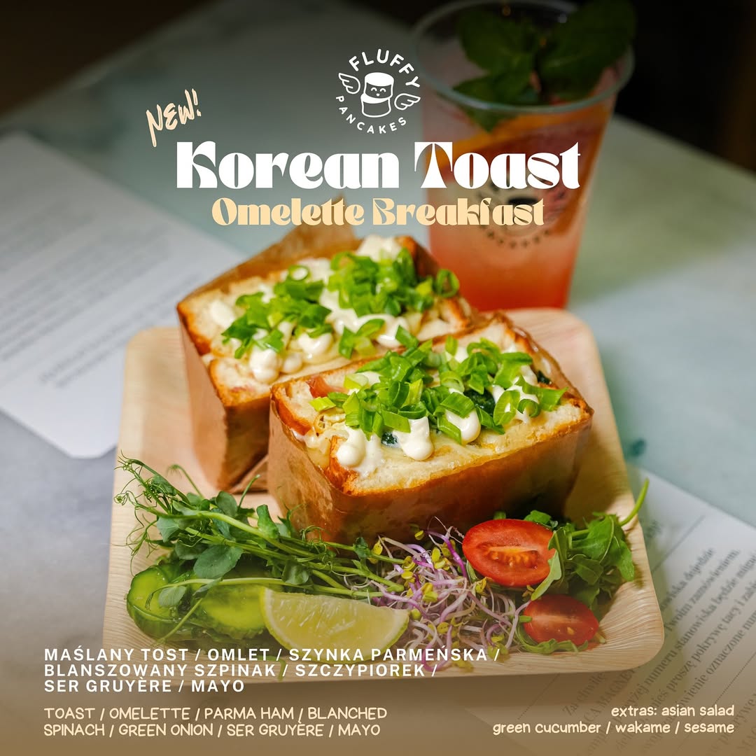 한국식 토스트를 판매하는 플러피 바르샤바(Fluffy Warszawa)  
