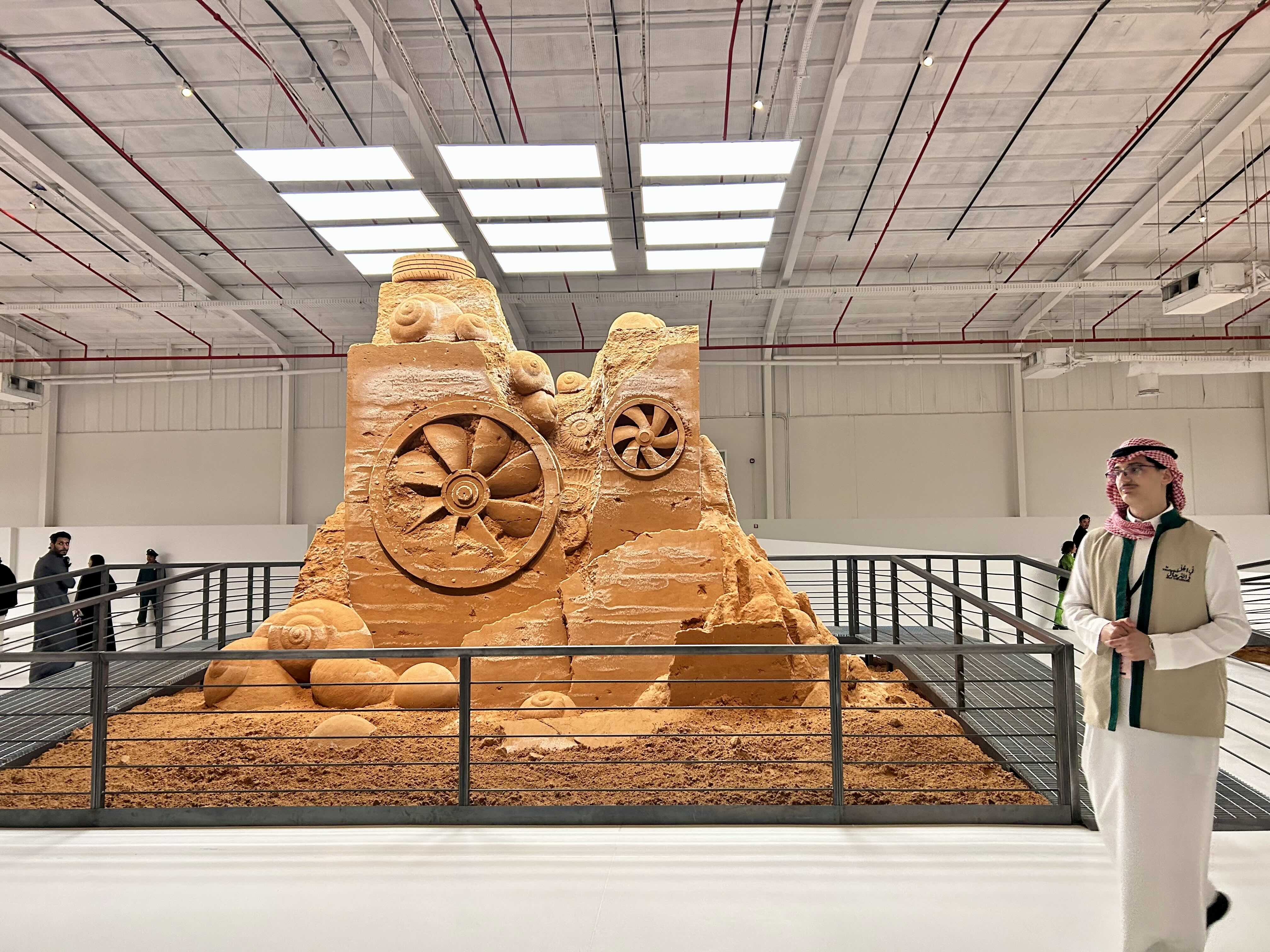 디리야 현대미술 비엔날레' 사우디 작가 출품작