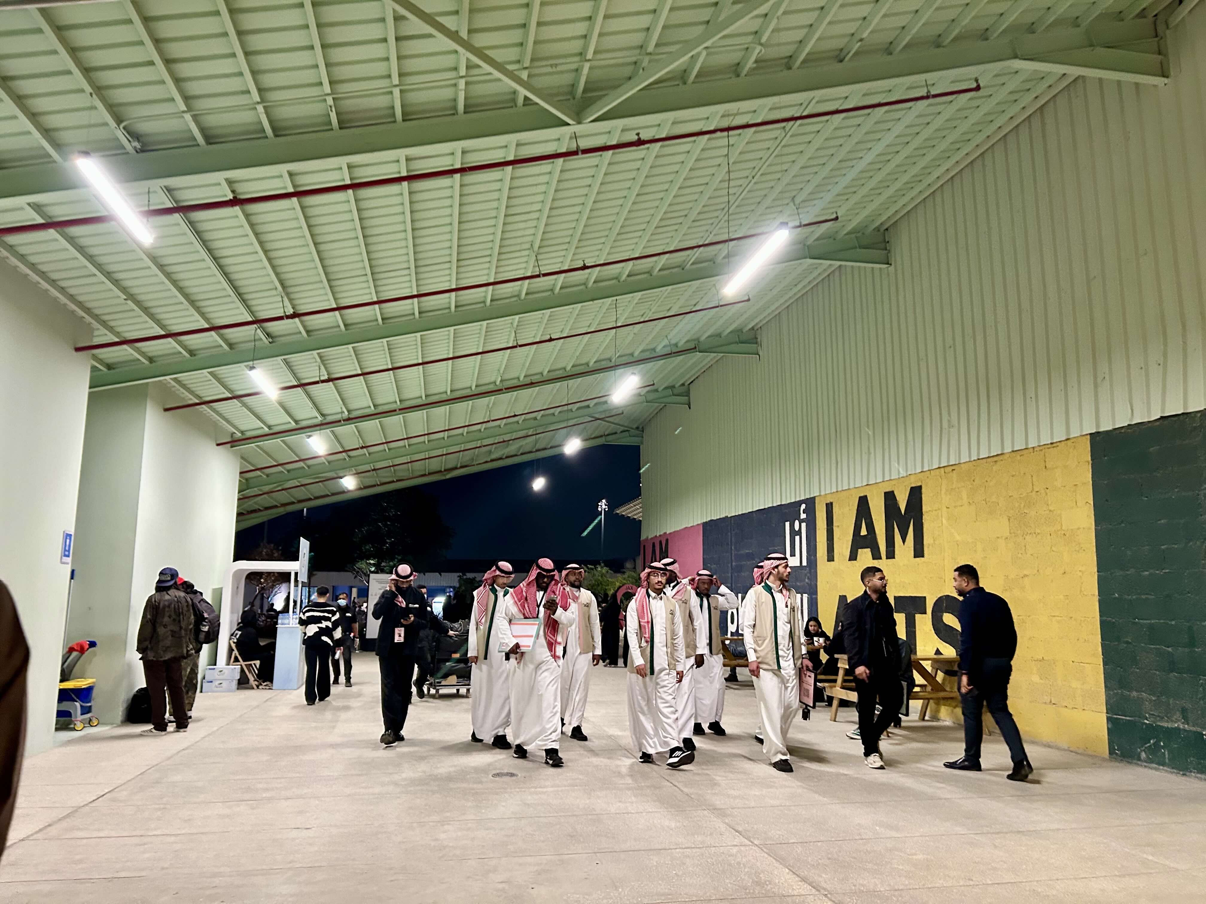 디리야 현대미술 비엔날레가 열리고 있는 작스 디스트릭트 전경