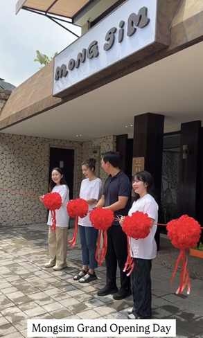 몽심 자카르타점 개업식