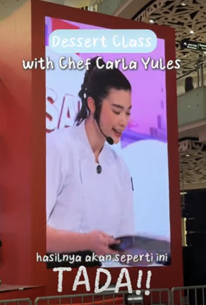 2026 논산 딸기 축제 디저트 클래스를 진행하는 칼라 율스