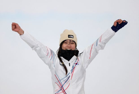 대한민국의 스노보드 최가온 선수