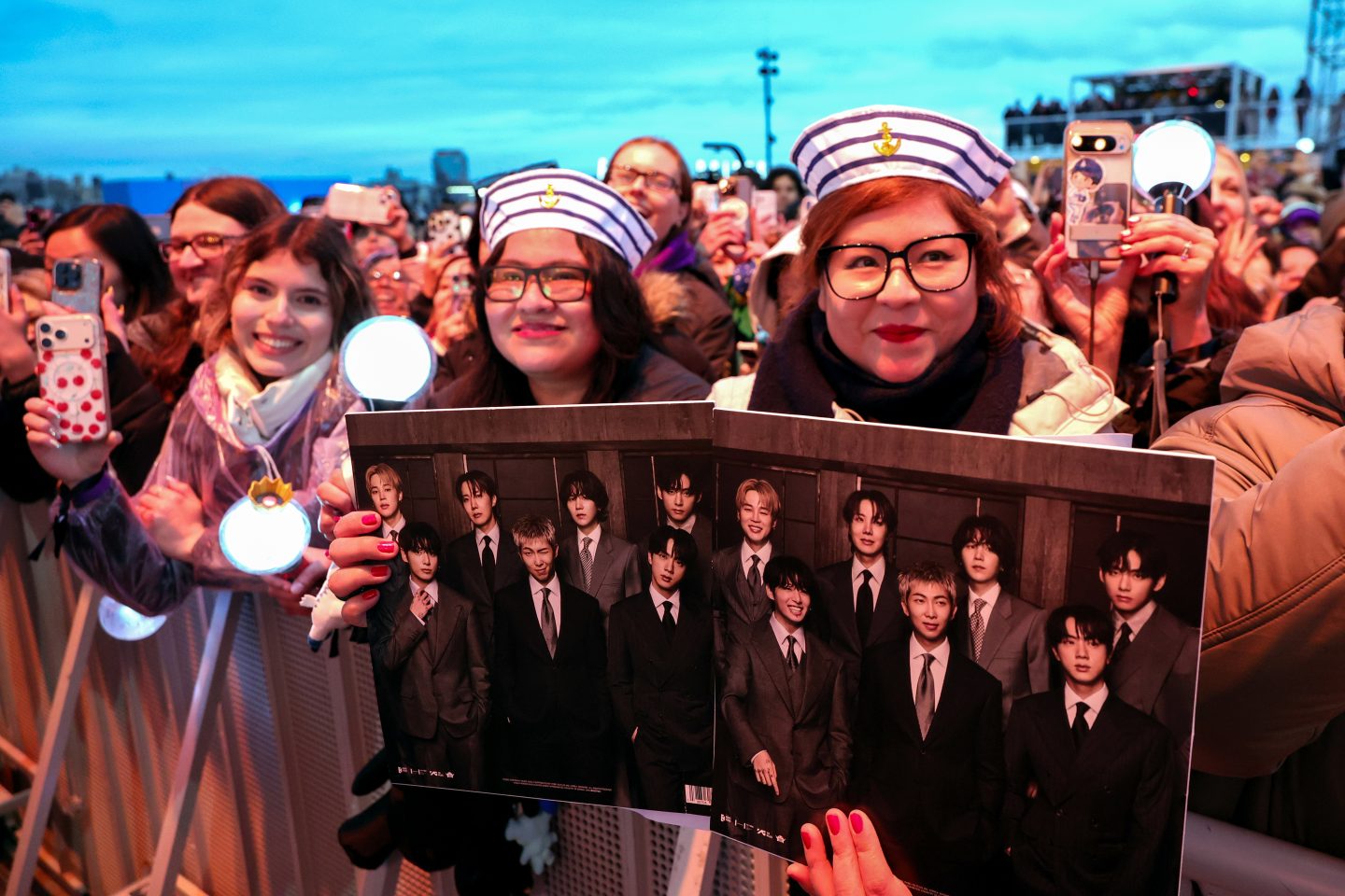 스포티파이 방탄소년단(BTS) 콘서트에 참가한 팬들- 출처: '스포티파이' 웹사이트