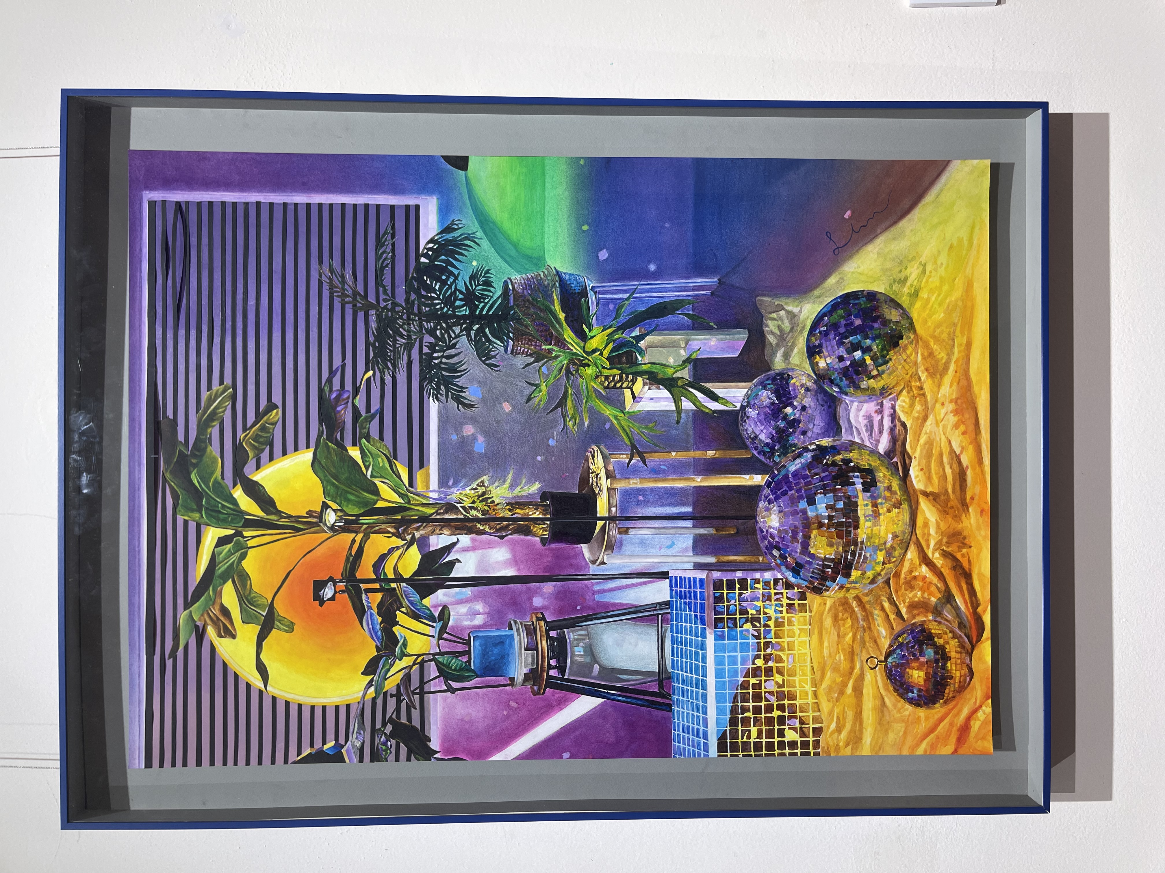 < 전시 작품 '어반 힐링: 크리에이티브 하모니(Urban Healing: Creative Harmony)' - 출처: 통신원 촬영 >