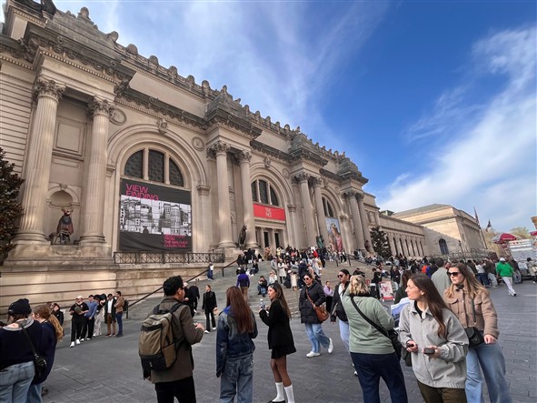  메트로폴리탄 미술관의 전경 2