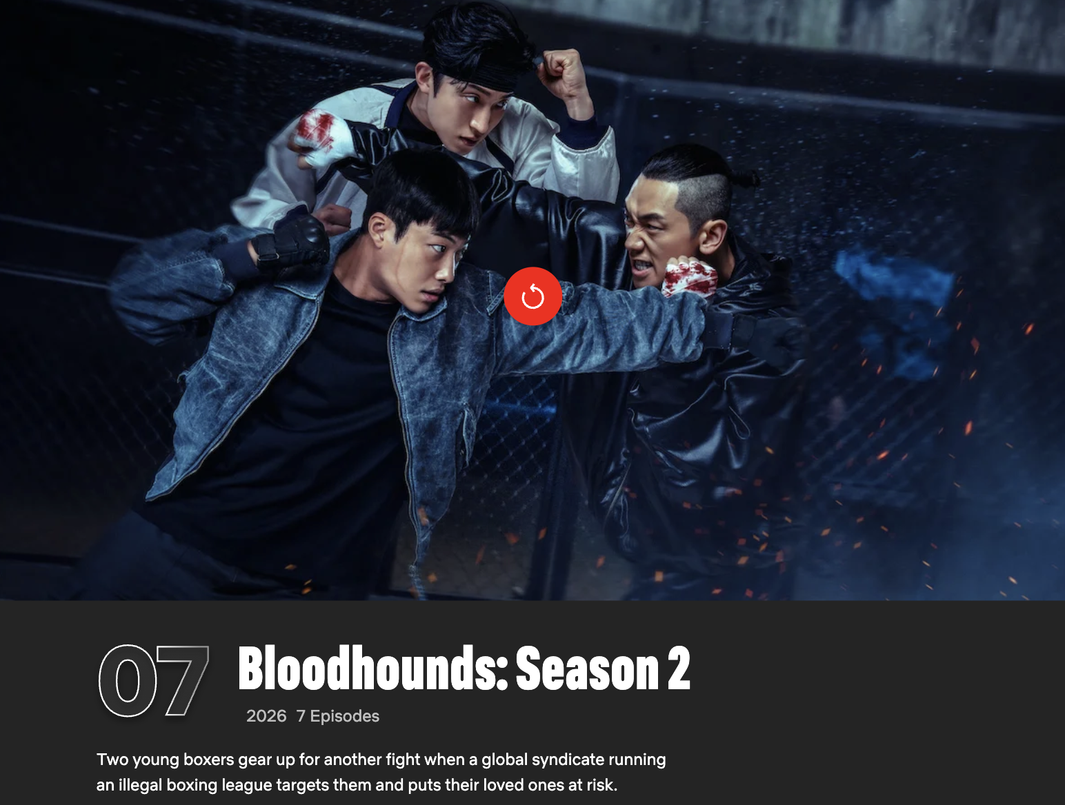 블러드하운드 시즌2 포스터 – 출처: Netflix