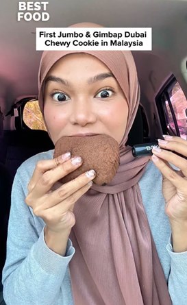 점보 두쫀쿠 – 출처: 베스트 푸드 말레이시아 인스타그램 계정(@bestfoodmalaysia)