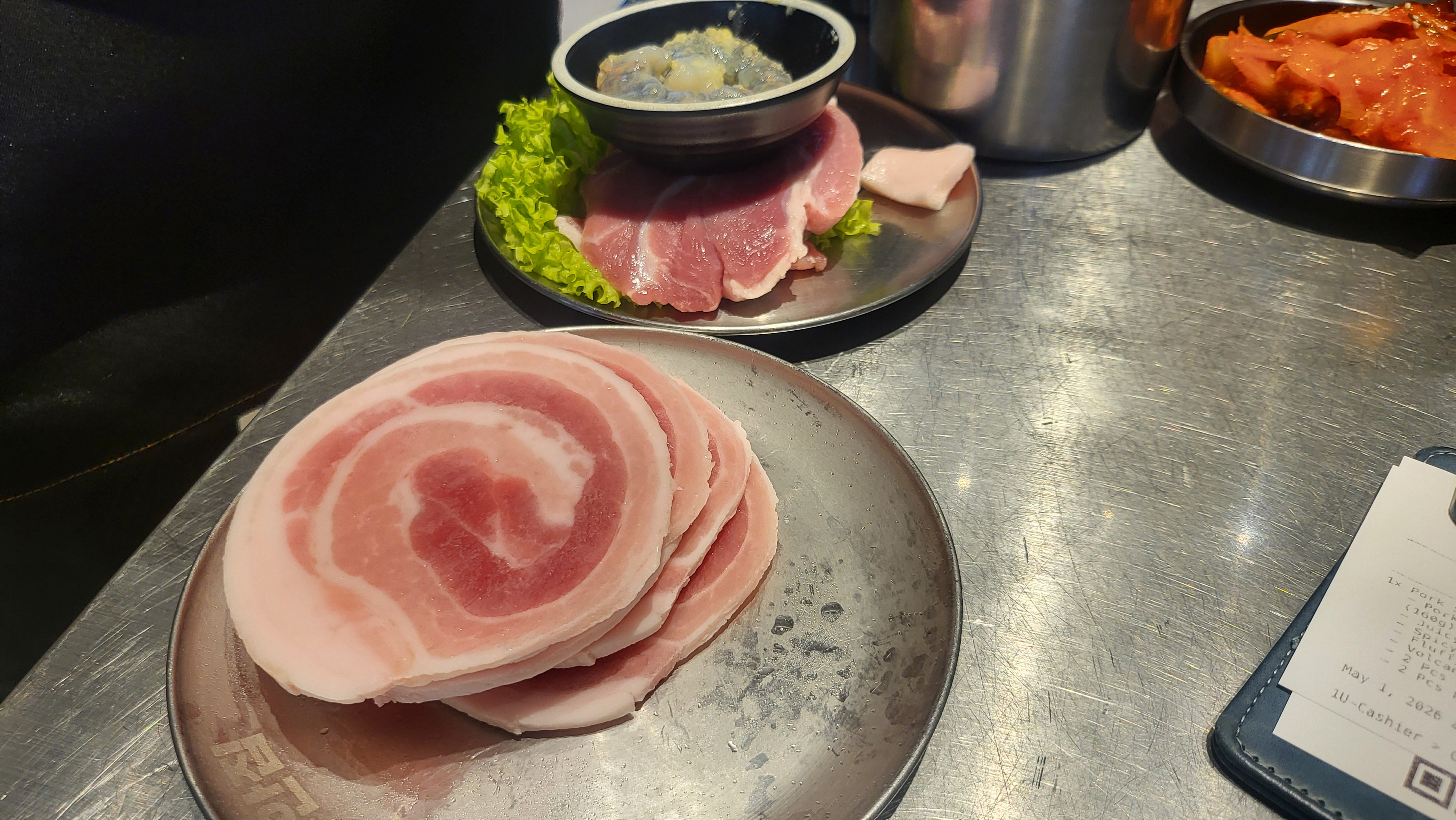 특수 부위를 판매하는 한 한국식 바비큐(BBQ) 프랜차이즈 - 출처: 통신원 촬영
