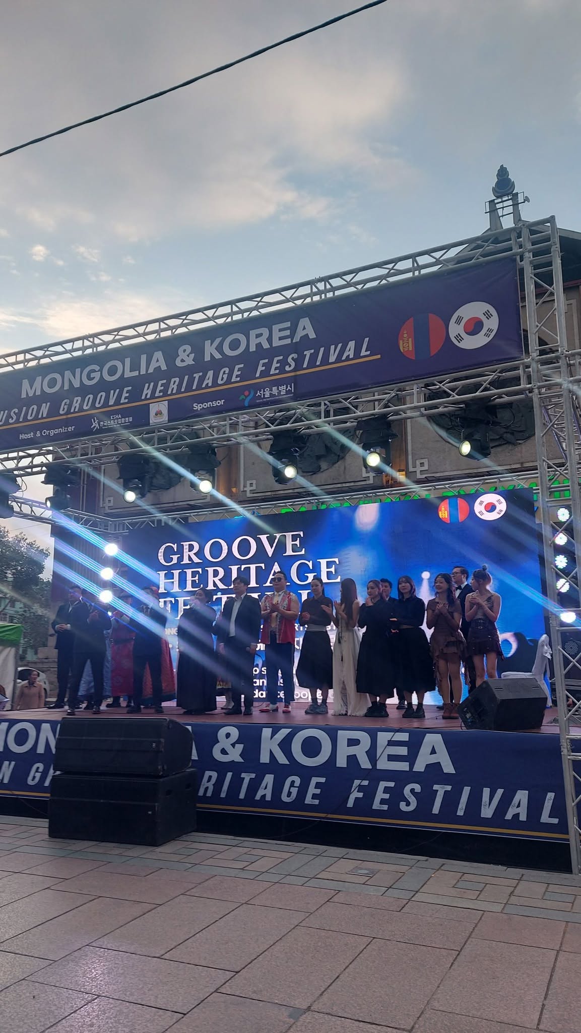  ‘한·몽 퓨전 그루브 헤리티지 페스티벌’ 행사 무대의 주인공들