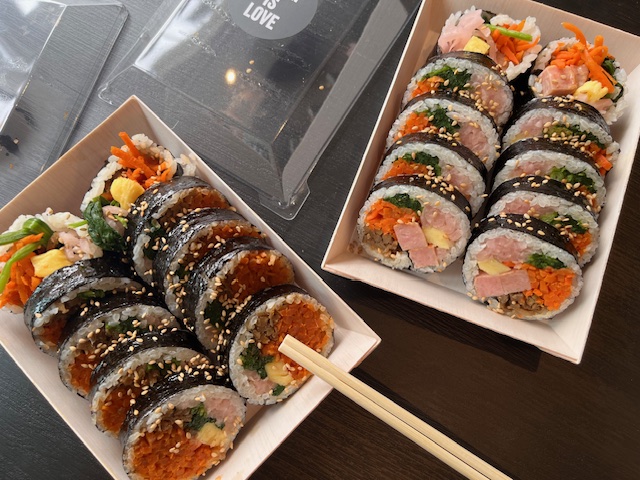뉴욕 웨스트 빌리지에 위치한 티비디(TBD) 김밥 전문점