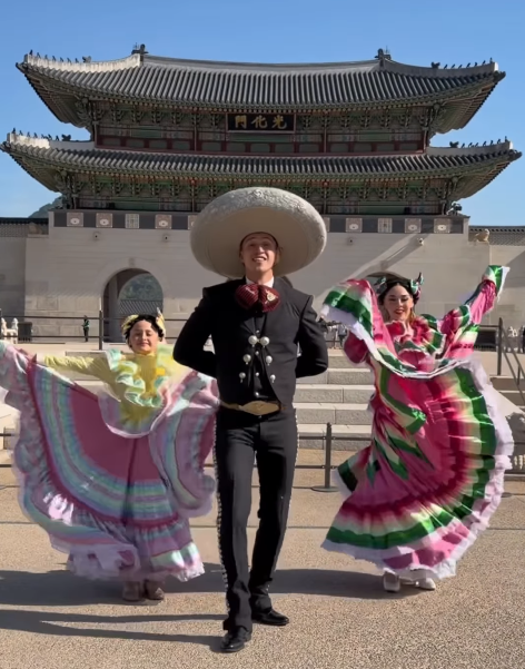 한국 여행을 담은 인스타그램 릴스(Reels) 캡처